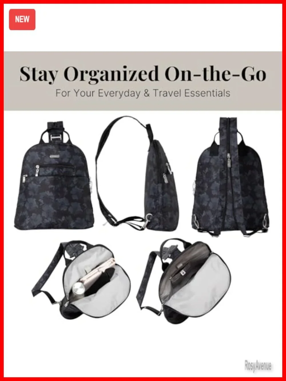 Convertible Mini Backpack Purse with RFID Protection - Lightweight Machine